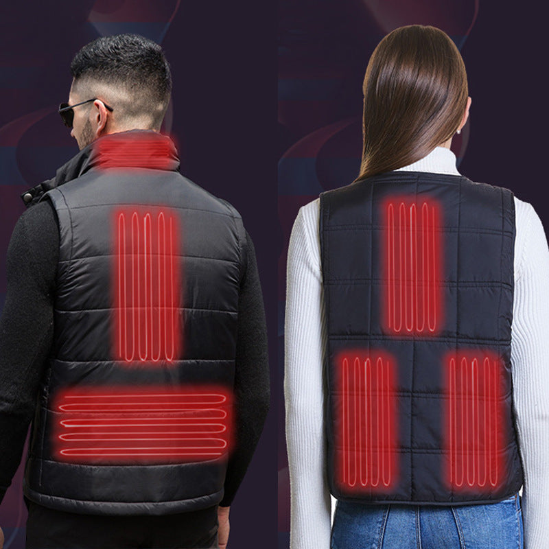 Warm Thread heated vest detail