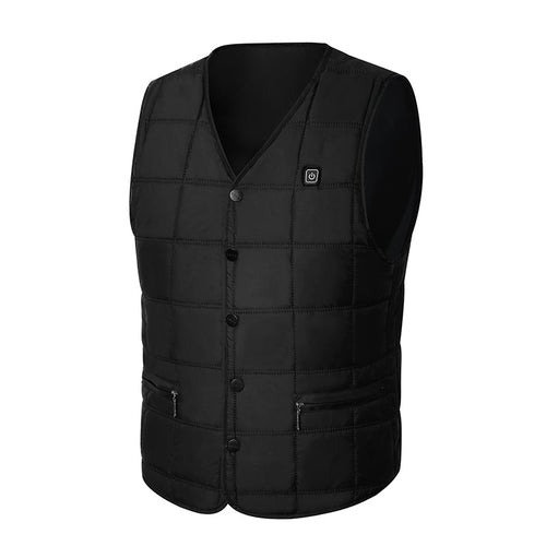 Warm Thread men's heated vest, alternate view