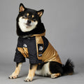 Warm Thread gold dog raincoat